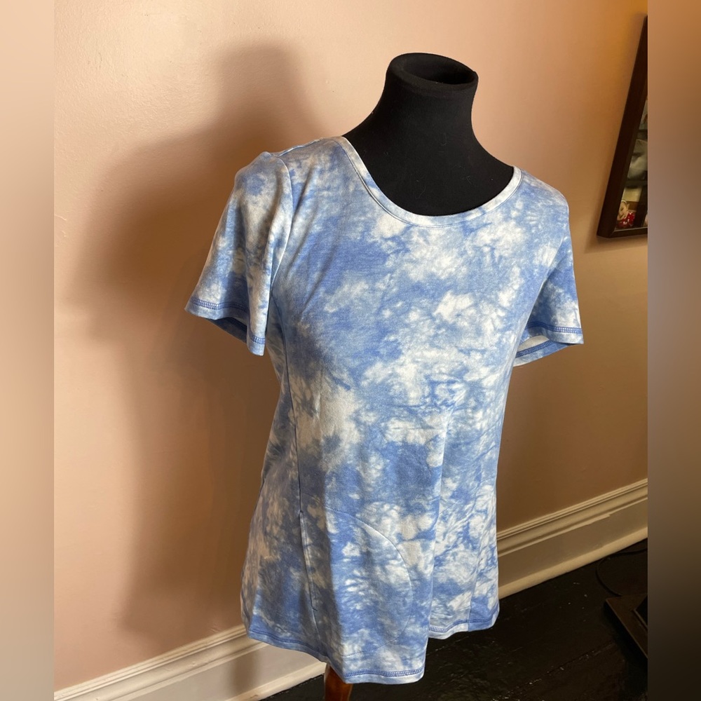 Susan Graver Weekend Tie Dye Soft Top Size XS